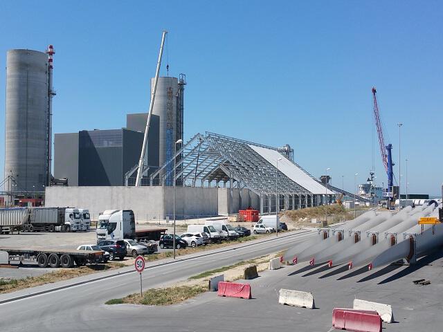 L'avancement du bâtiment de 11000m²